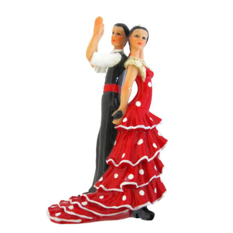 COUPLE FLAMENCO CASTAGNETTES