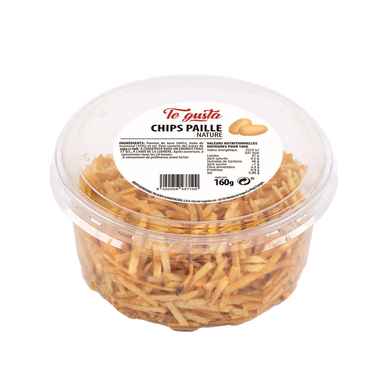 Chips croustillante nature Te Gusta (Pailles) 160GR