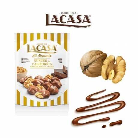 NUECES CUBIERTAS CHOCO LACASA 115 GR