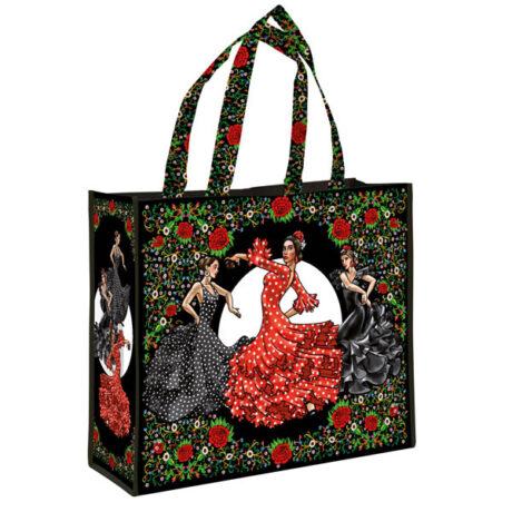 SAC DE COURSE FLAMENCAS A/FLEURS