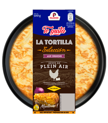 Tortilla SELECCION Aux Oignons 500GR (Œufs plein air)