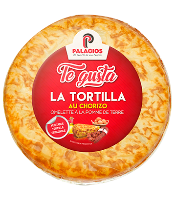Tortilla au Chorizo Te Gusta 500GR