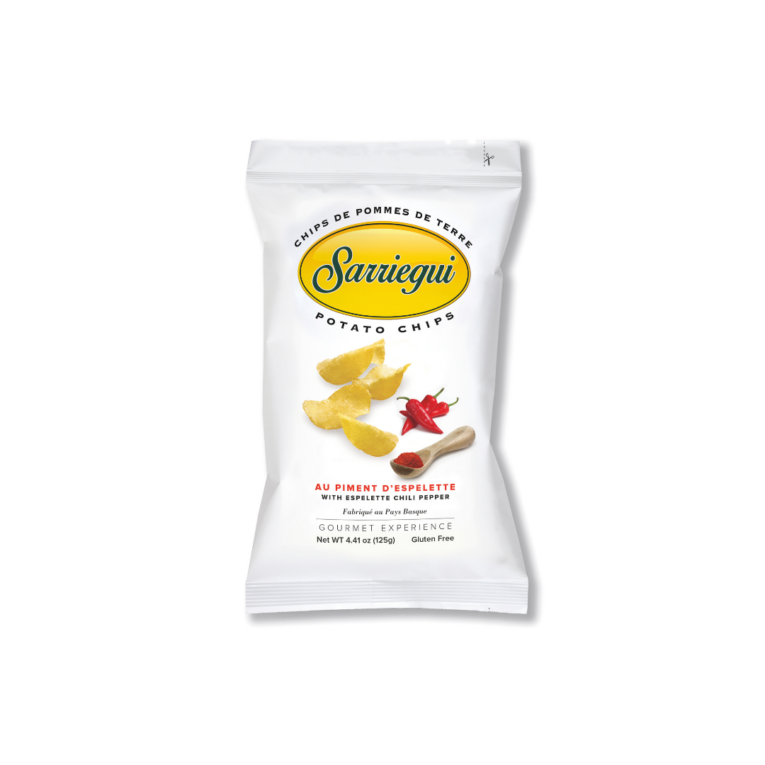 CHIPS AU PIMENT D'ESPELETTE 125G