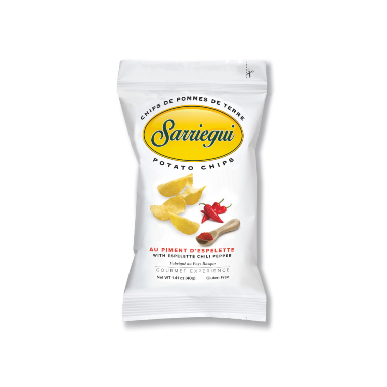 CHIPS AU PIMENT D'ESPELETTE 40G