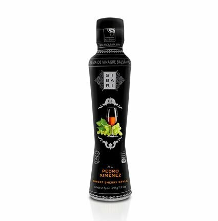 CREMA VINAGRE BALSAMICO AL P. XIMENEZ SIBARIS 225gr