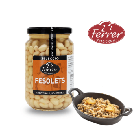 FESOLETS (ALUBIAS) COCIDO FERRER 350 GR
