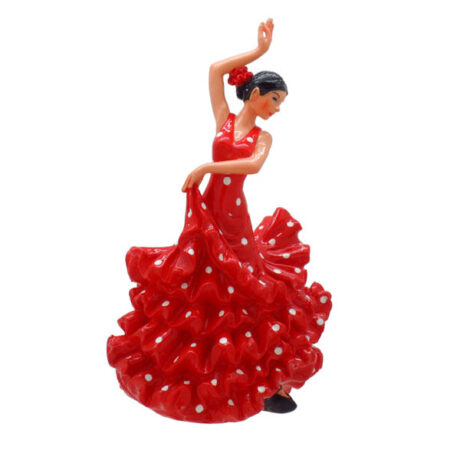 FLAMENCA GRANDE ROBE ROUGE