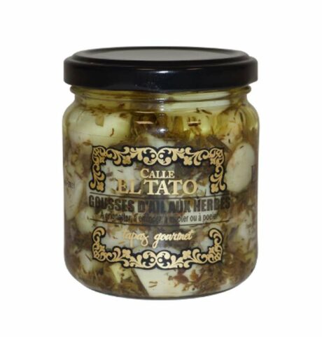 TA/ GOUSSES D'AIL CONFITES HUILES ET HERBES 200/120G
