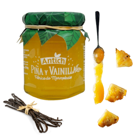 MERMELADA PIÑA Y VAINILLA ANTICH 240 GR