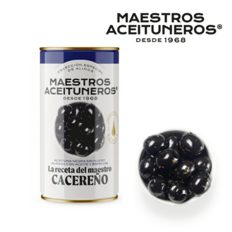 OLIVA M. ACEITUNEROS ALIÑO M. CACEREÑO NEGRA S/H 370 ML