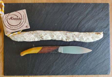 Saucisse avec Cèpes