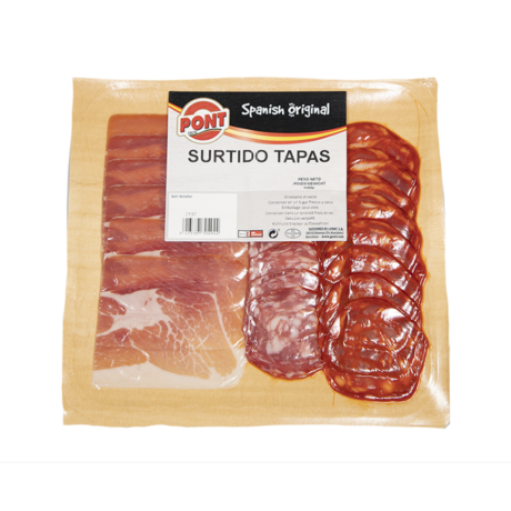 Surtido Tapas 150g Jamón + Chorizo + Salchichón