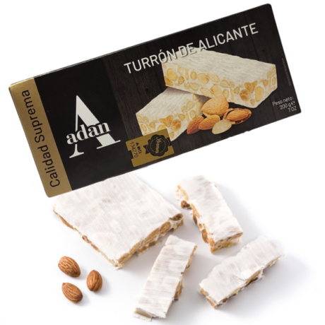 TURRON ADAN ALICANTE SUP.200 GR.