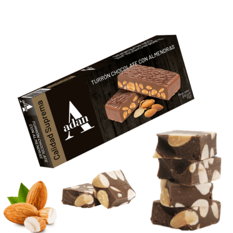 TURRON ADAN CHOCO ALMEN.SUP. 200 GR.
