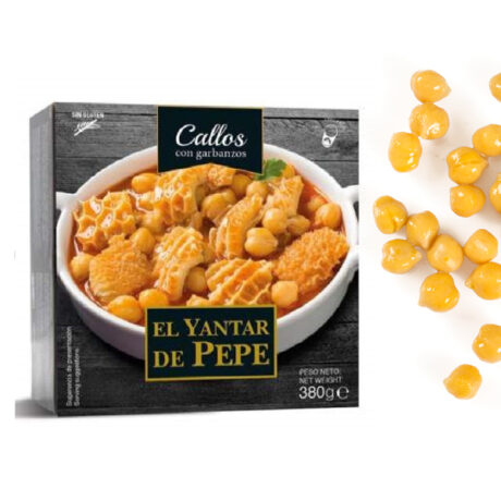 YANTAR CALLOS CON GARBANZOS 380 GR.