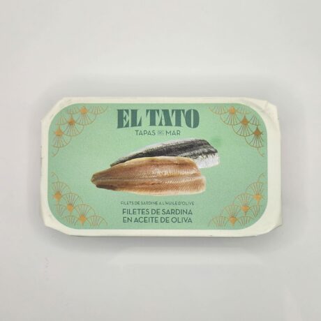 TA/ FILETS DE SARDINES A L'HUILE D'OLIVE 115/81G