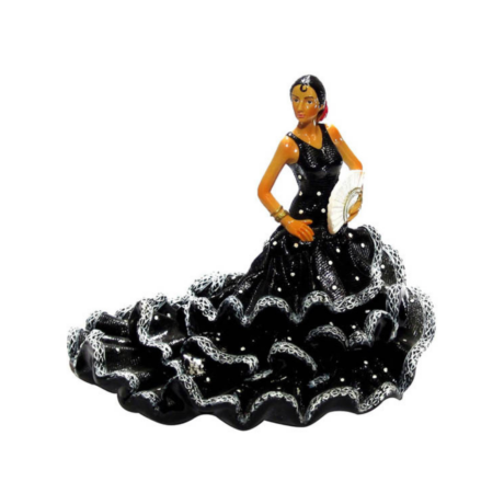 FIGURINES DANSEUSE NOIR 8CM