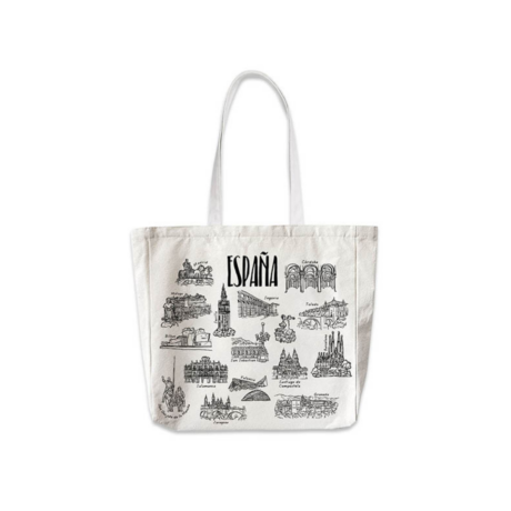 SAC CABAS GRAND EN TISSUS ESPAÑA