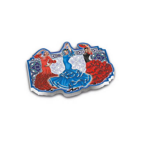 MAGNET RELIEF FLAMENCAS MOSAIQUE