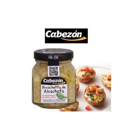 SALSA BRUSCHETA DE ALCACHOFA CABEZON