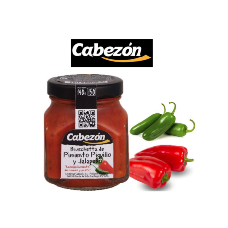 SALSA BRUSCHETA PIQ-JALAPENO CABEZON