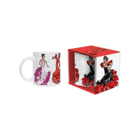 MUG RÉGULIÈRE BOÎTE FLAMENCAS