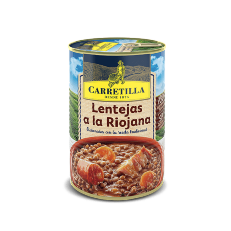 CARRETILLA LENTEJAS RIOJANA