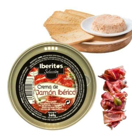 CREMA JAMON IBERICO IBERITOS 140 GR