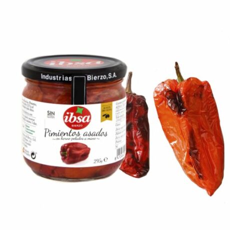 PIMIENTOS ASADOS EN HORNO IBSA 295G
