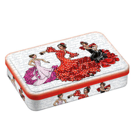 BOITE METAL DANSEUSES FLAMENCO