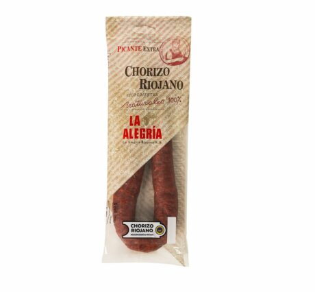 CHORIZO SARTA I.G.P. RIOJANO 100% NATURAL PICANTE LA ALEGRIA 280 GR