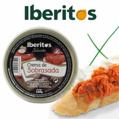 CREMA DE SOBRASADA IBERITOS 140 GR