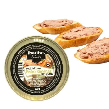 PATE IBERICO PEDRO XIMENEZ IBERITOS 140GR