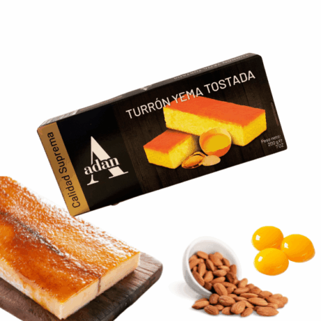 TURRON ADAN YEMA TOSTADA 200GR