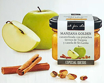 SPECIALITE POMME CARAMELISEE, PISTACHE, CANNELLE 66G