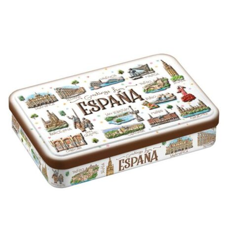 BOITE METAL L ESPANA AQUARELLE