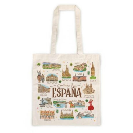 SAC CABAS ESPANA AQUARELLE