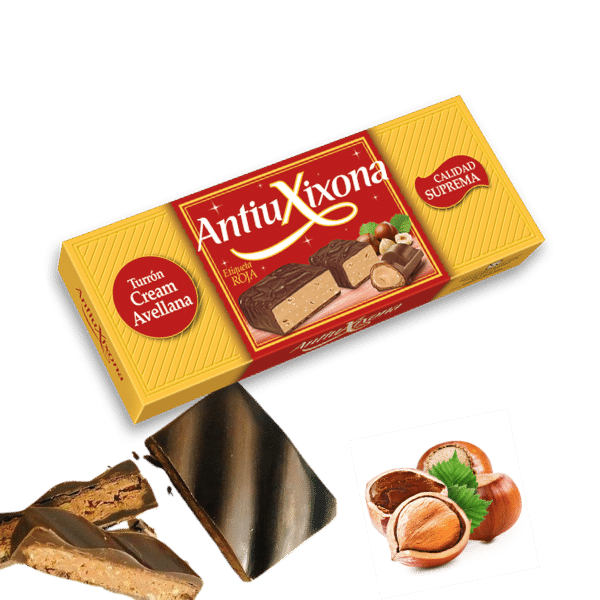 TURRON CREAM AVELLANA ANTIU XIXONA 140 GR