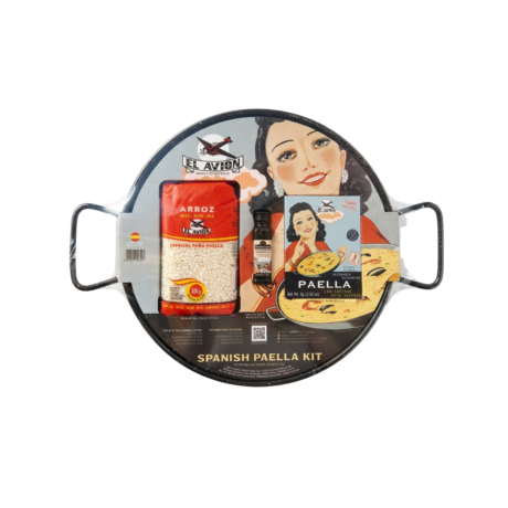 KIT PAELLA EMAILLEE 4 PERS EL AVION