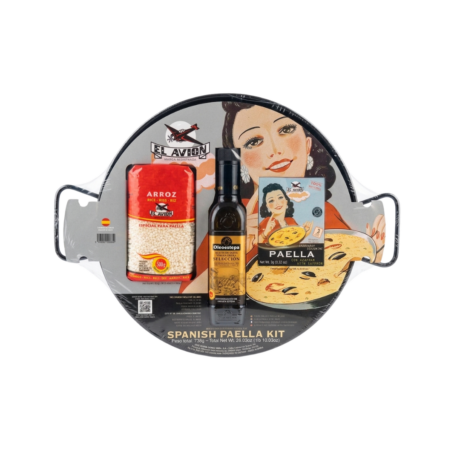 KIT PAELLA EMAILLEE 6 PERS EL AVION