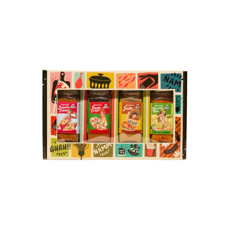 PACK 4 SAZONADORES MEDITERRANEO