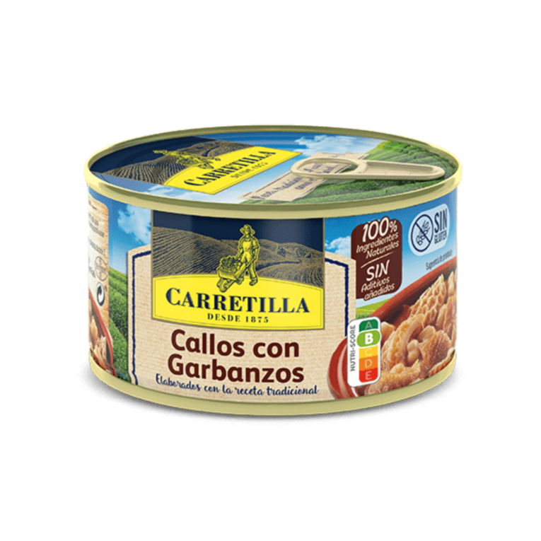 CARRETILLA CALLOS CON GARBANZOS 380 GR
