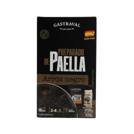 GOURMET KIT ARROZ NEGRO 1,150 gr