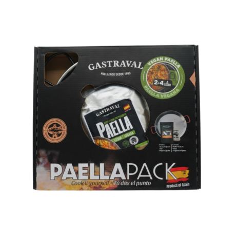 GOURMET PAELLA PACK VEGANA 1,100 gr