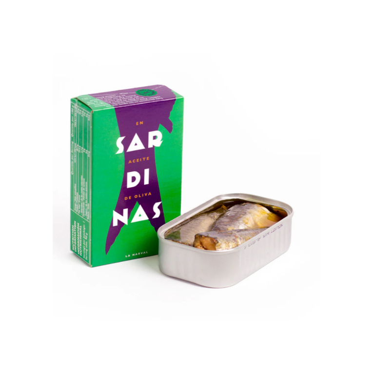 La Narval Sardinas en Aceite de Oliva 35 piezas 120ml