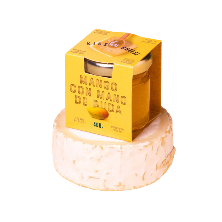 Mini Mermeladas para Queso mango con mano de buda 40gr