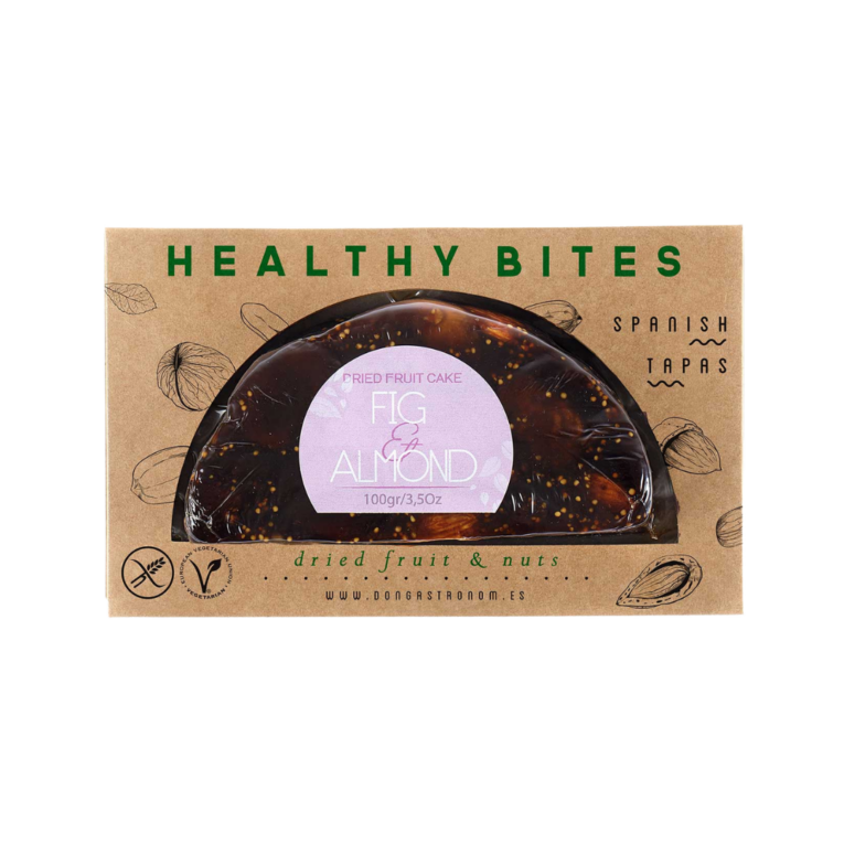 Pan de Higos y Almendras Pasteurizado Healthy bites 100gr