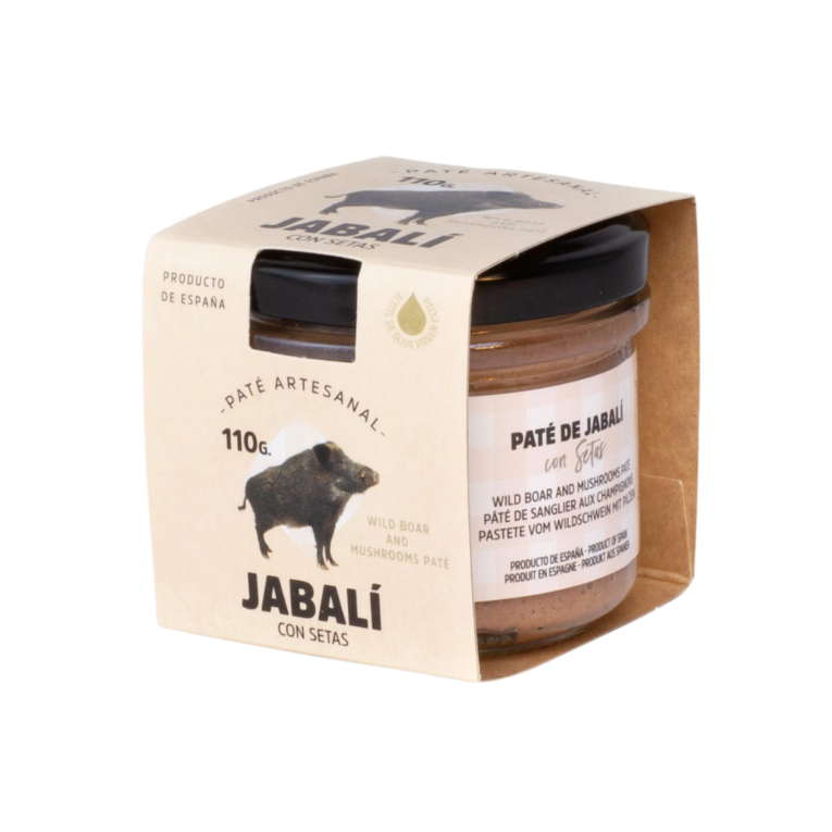 Paté de Jabalí con Setas 110gr