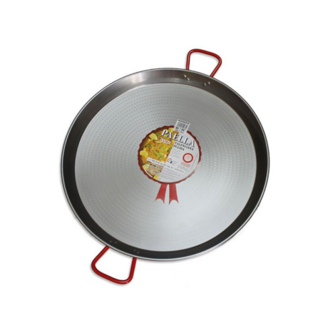 Plat à Paella acier 60cm pour 19 personnes