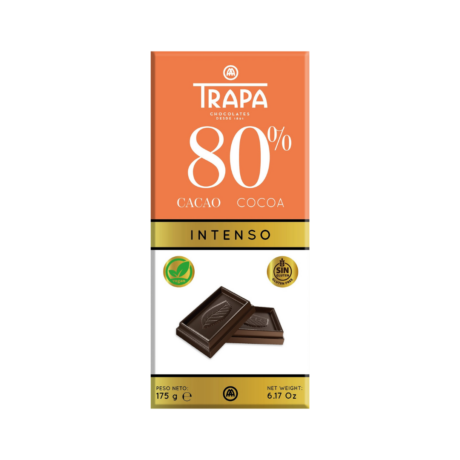 TRAPA INTENSO NOIR 80% 175g